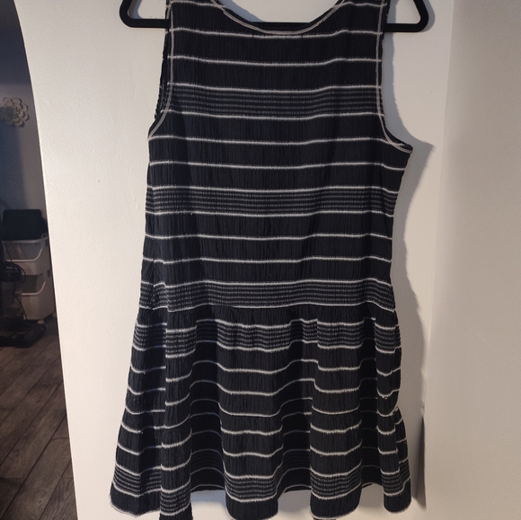 Striped Navy and White Dress #253 - Picture 3 of 5